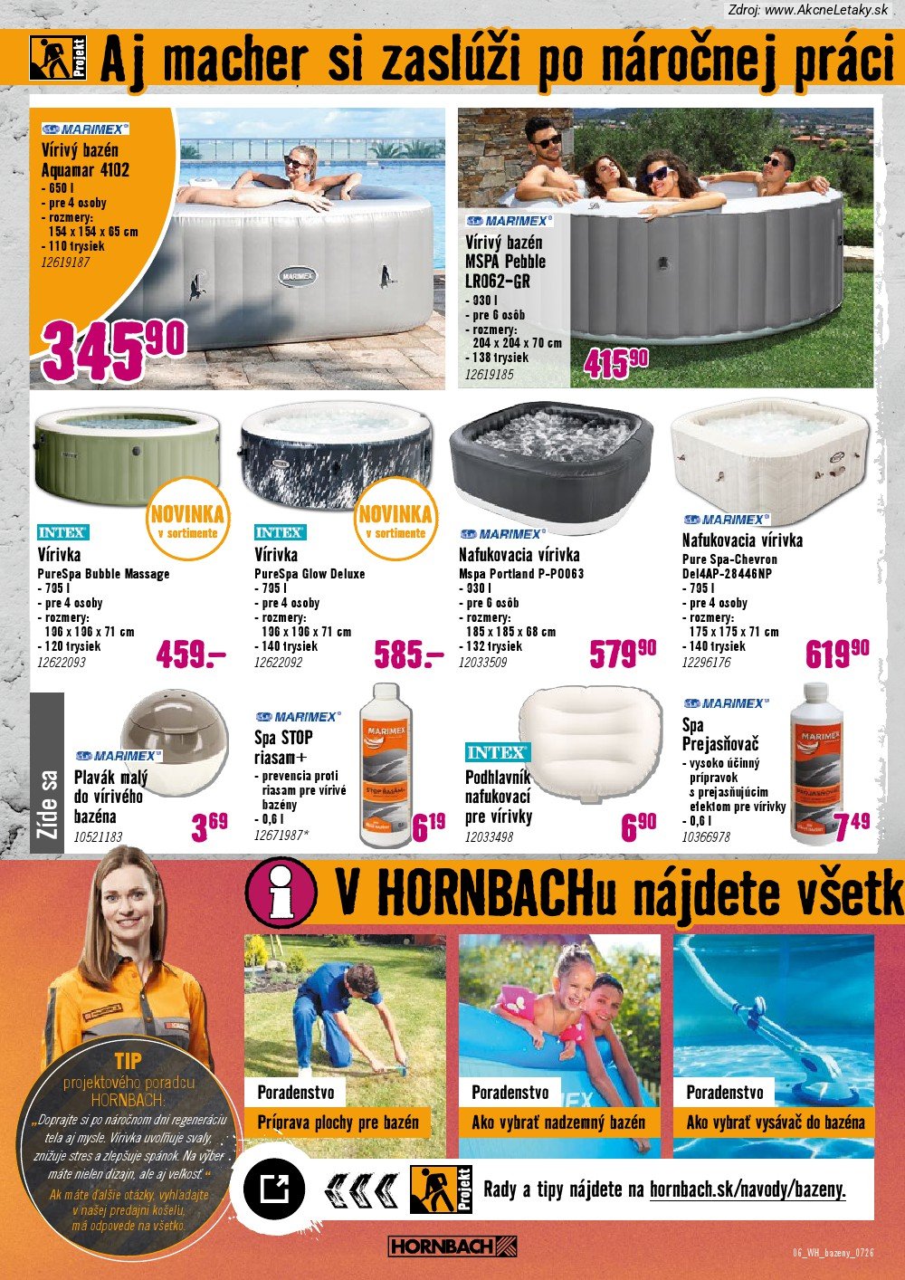 Leták HORNBACH (1. 7. - 15. 7. 2026) - strana 6 z 10