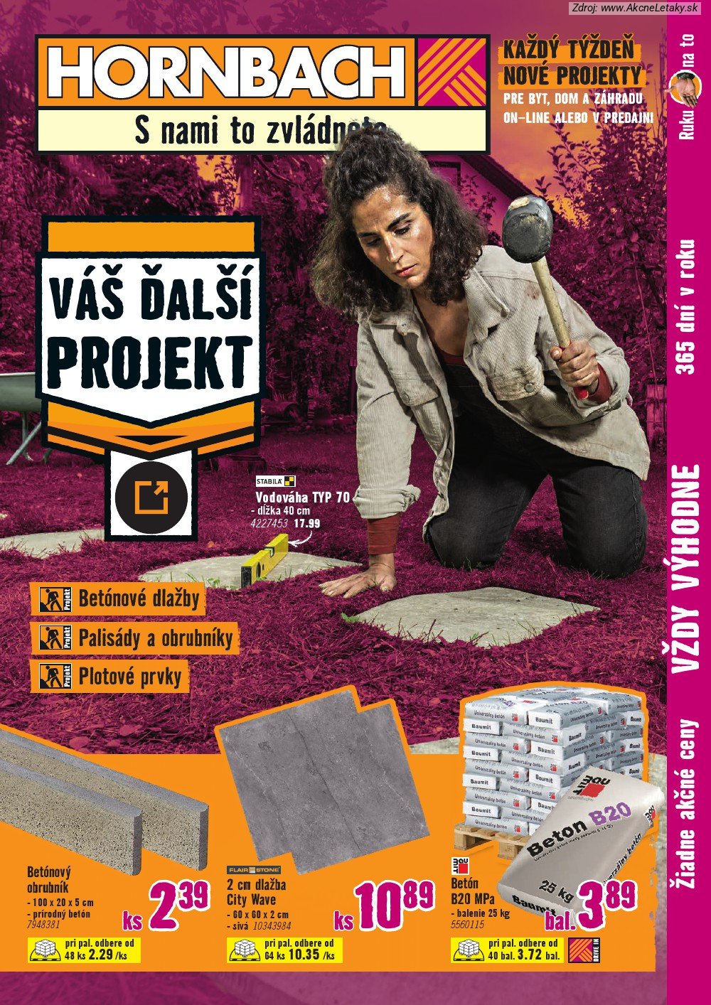 Leták HORNBACH (8. 7. - 21. 7. 2026) - strana 1 z 10