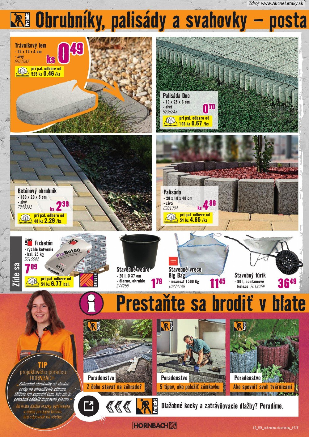 Leták HORNBACH (8. 7. - 21. 7. 2026) - strana 4 z 10
