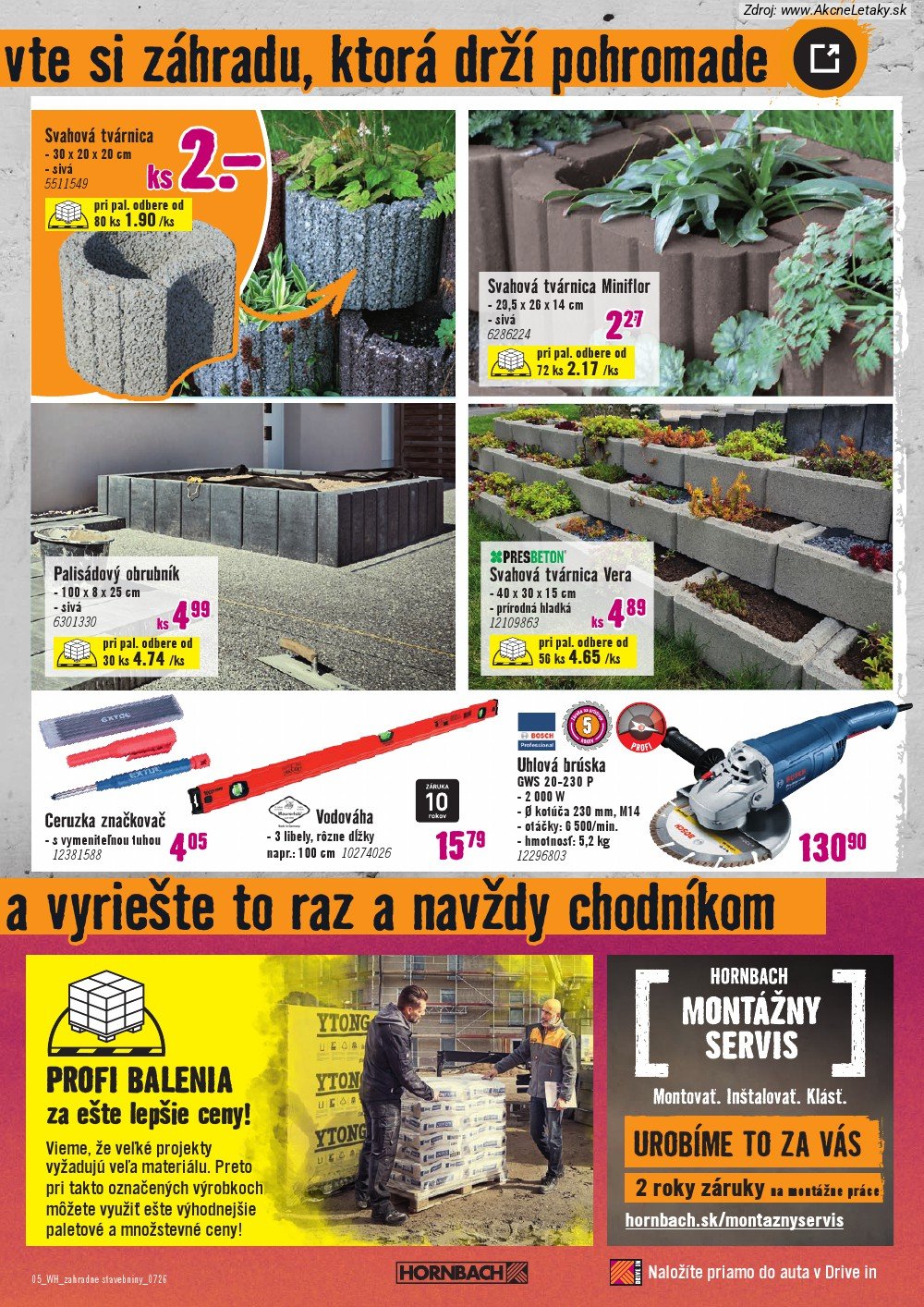 Leták HORNBACH (8. 7. - 21. 7. 2026) - strana 5 z 10