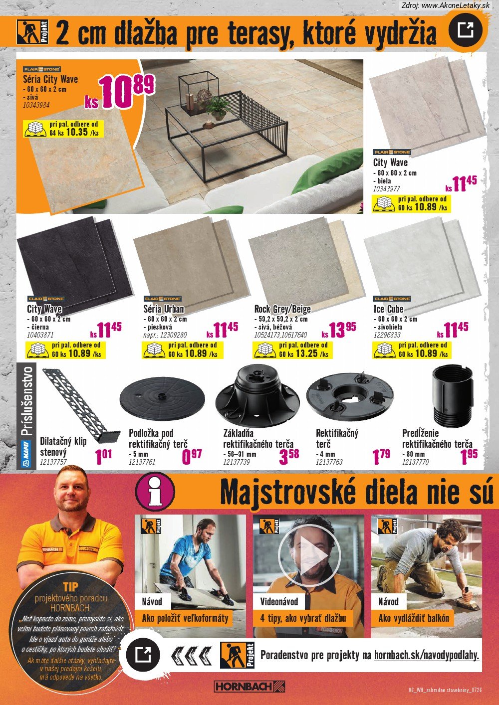 Leták HORNBACH (8. 7. - 21. 7. 2026) - strana 6 z 10