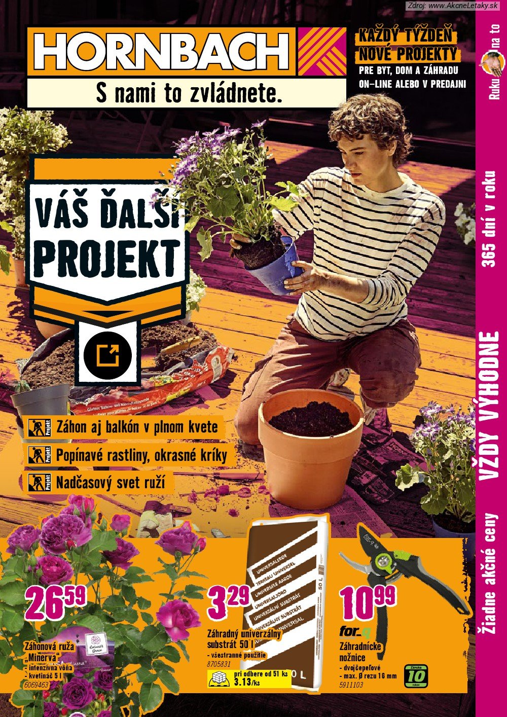 Leták HORNBACH (15. 7. - 29. 7. 2026) - strana 1 z 10