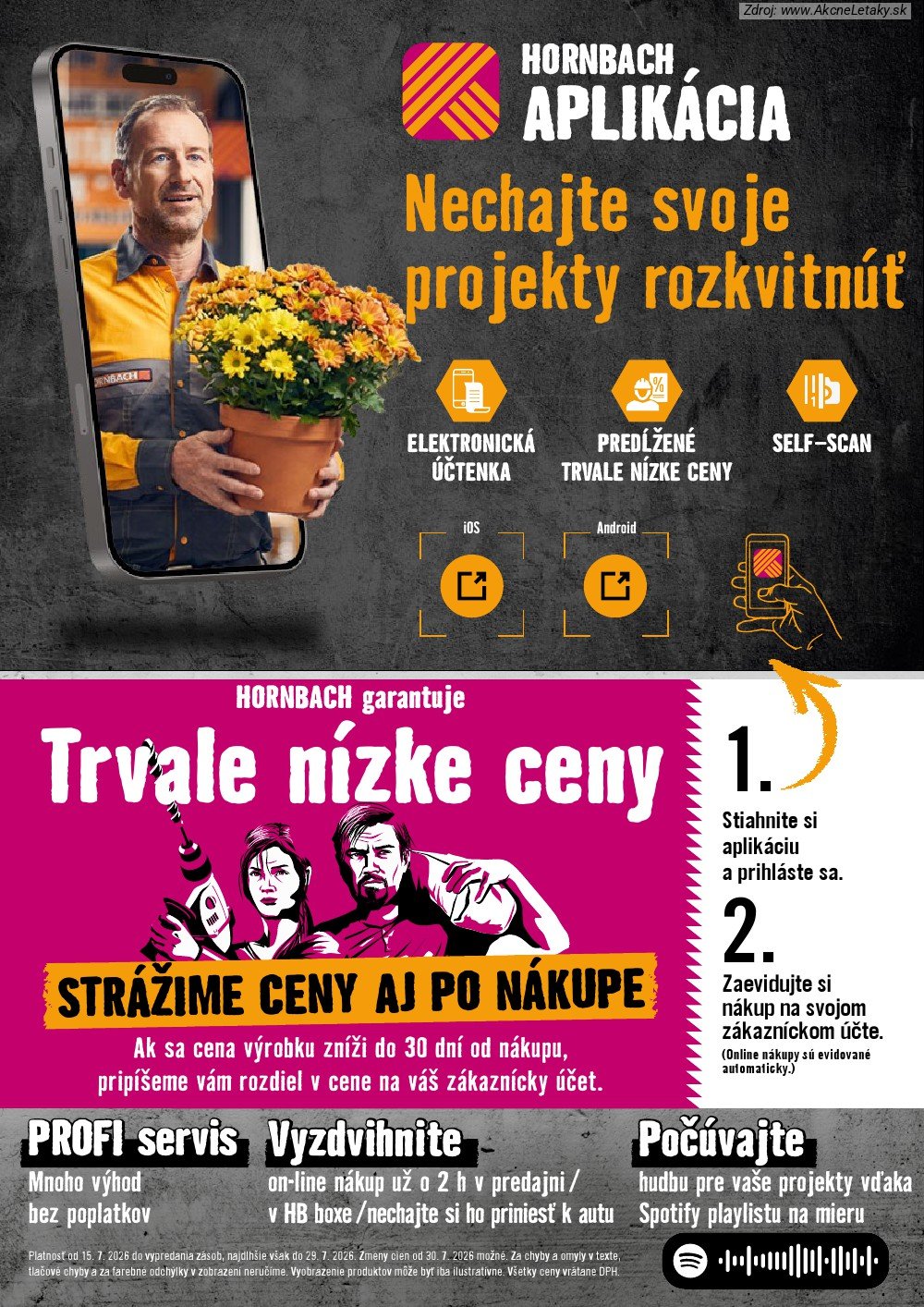 Leták HORNBACH (15. 7. - 29. 7. 2026) - strana 10 z 10