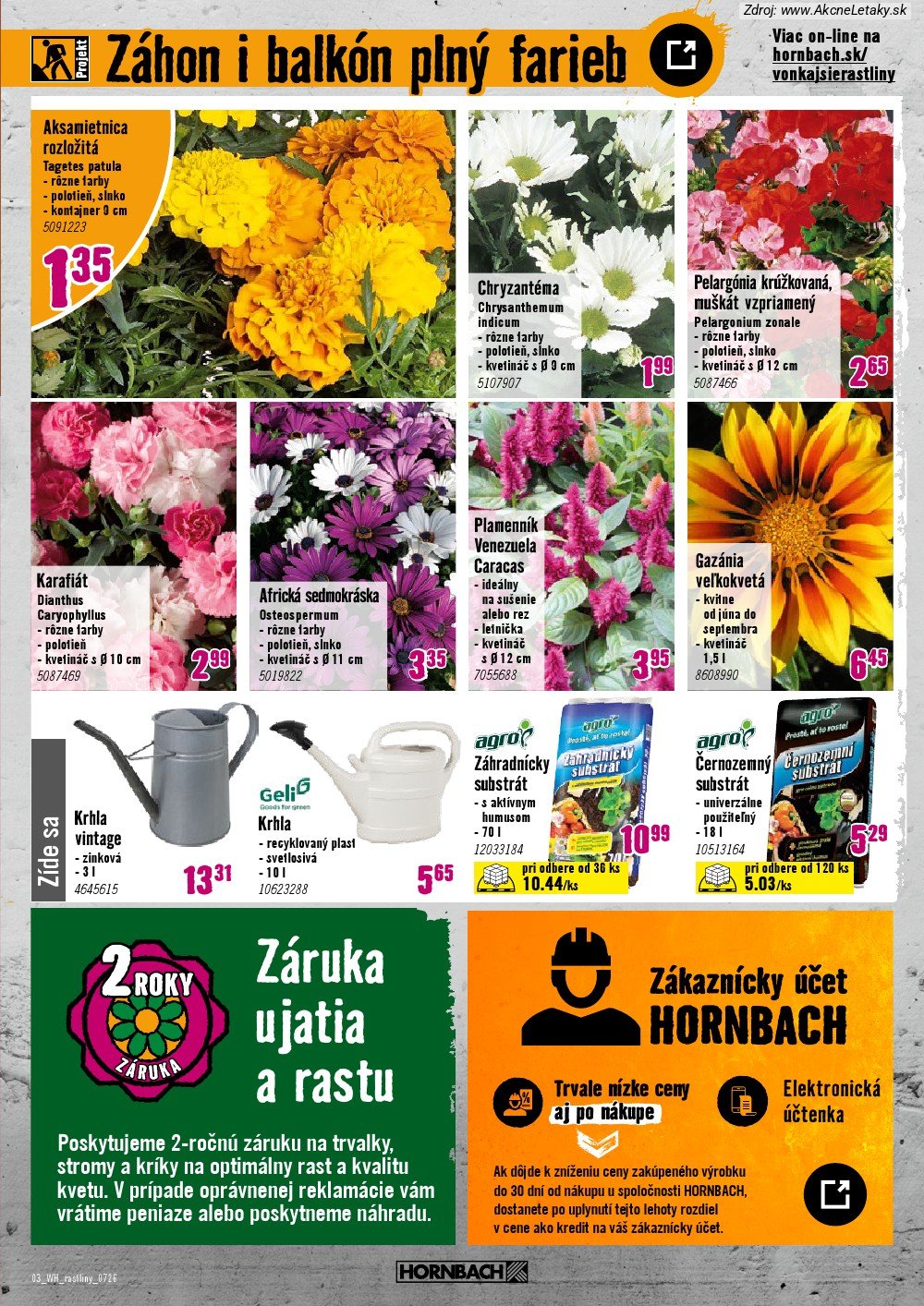 Leták HORNBACH (15. 7. - 29. 7. 2026) - strana 3 z 10