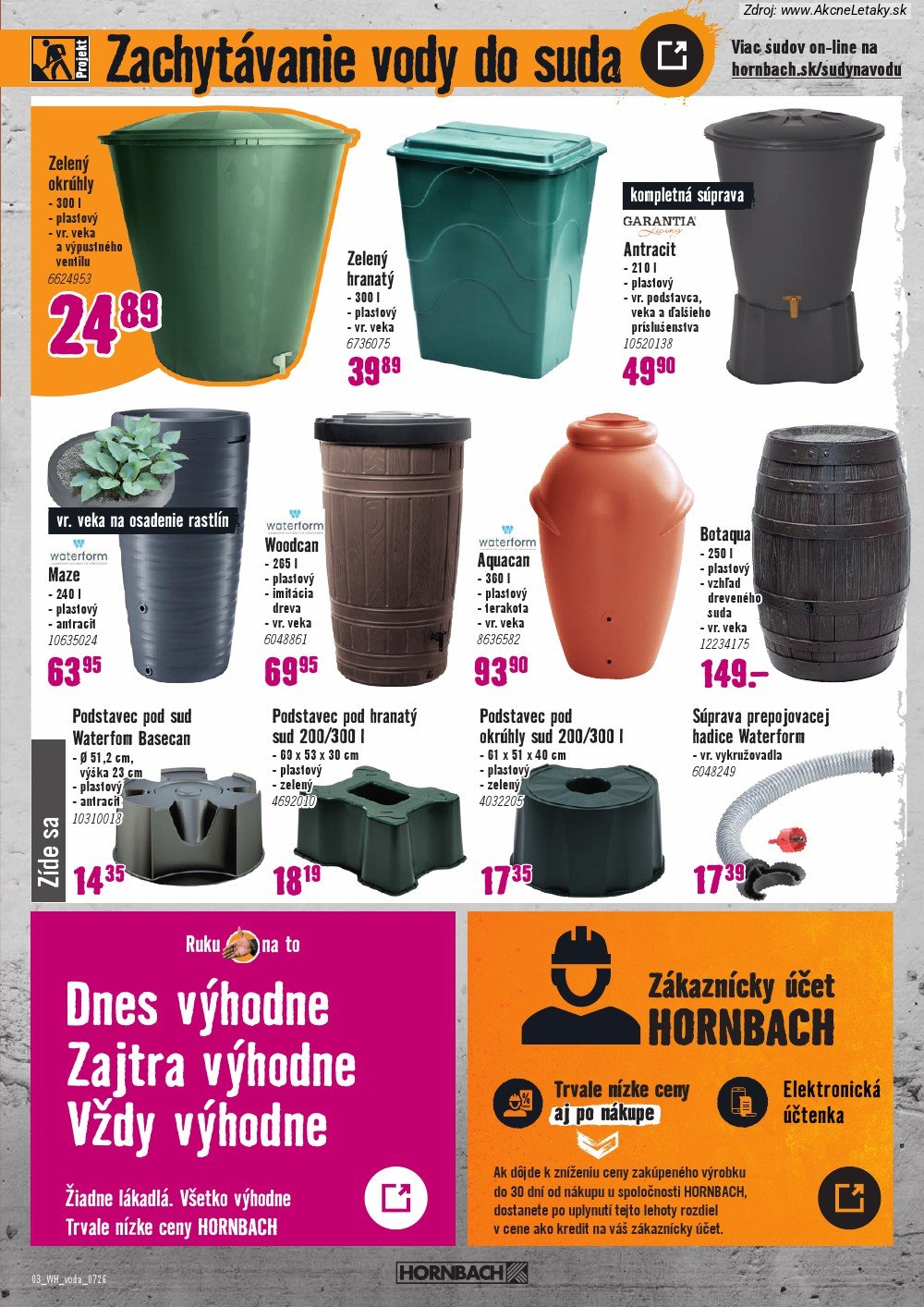 Leták HORNBACH (22. 7. - 5. 8. 2026) - strana 3 z 8