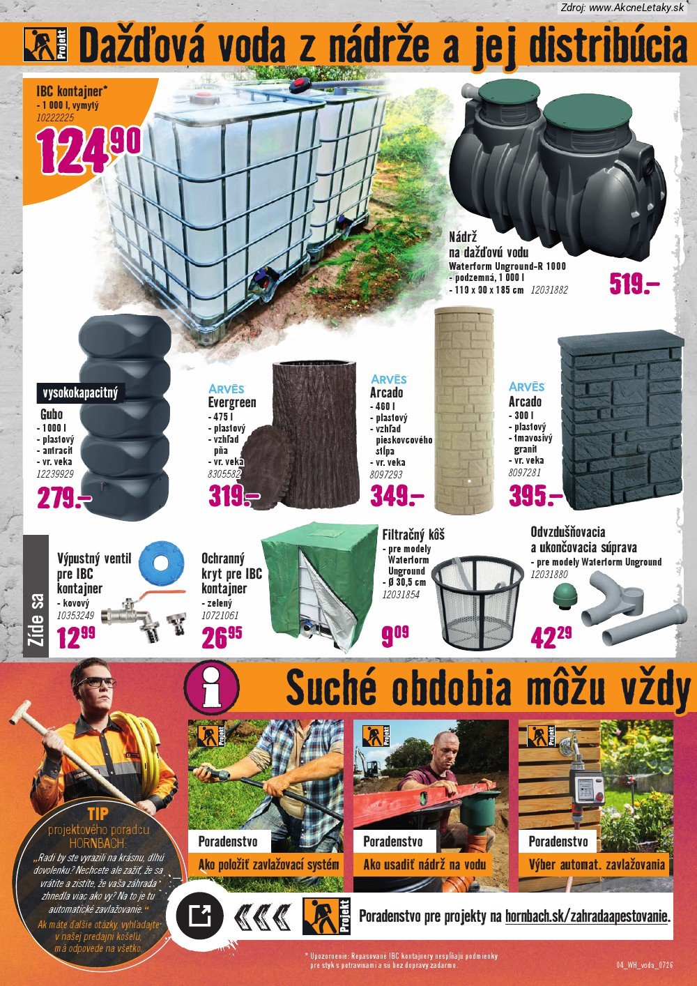 Leták HORNBACH (22. 7. - 5. 8. 2026) - strana 4 z 8