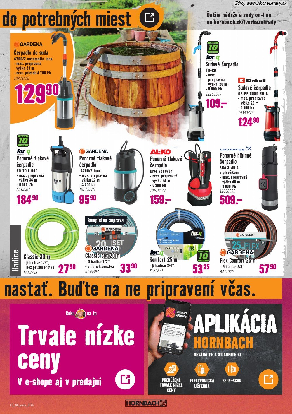 Leták HORNBACH (22. 7. - 5. 8. 2026) - strana 5 z 8