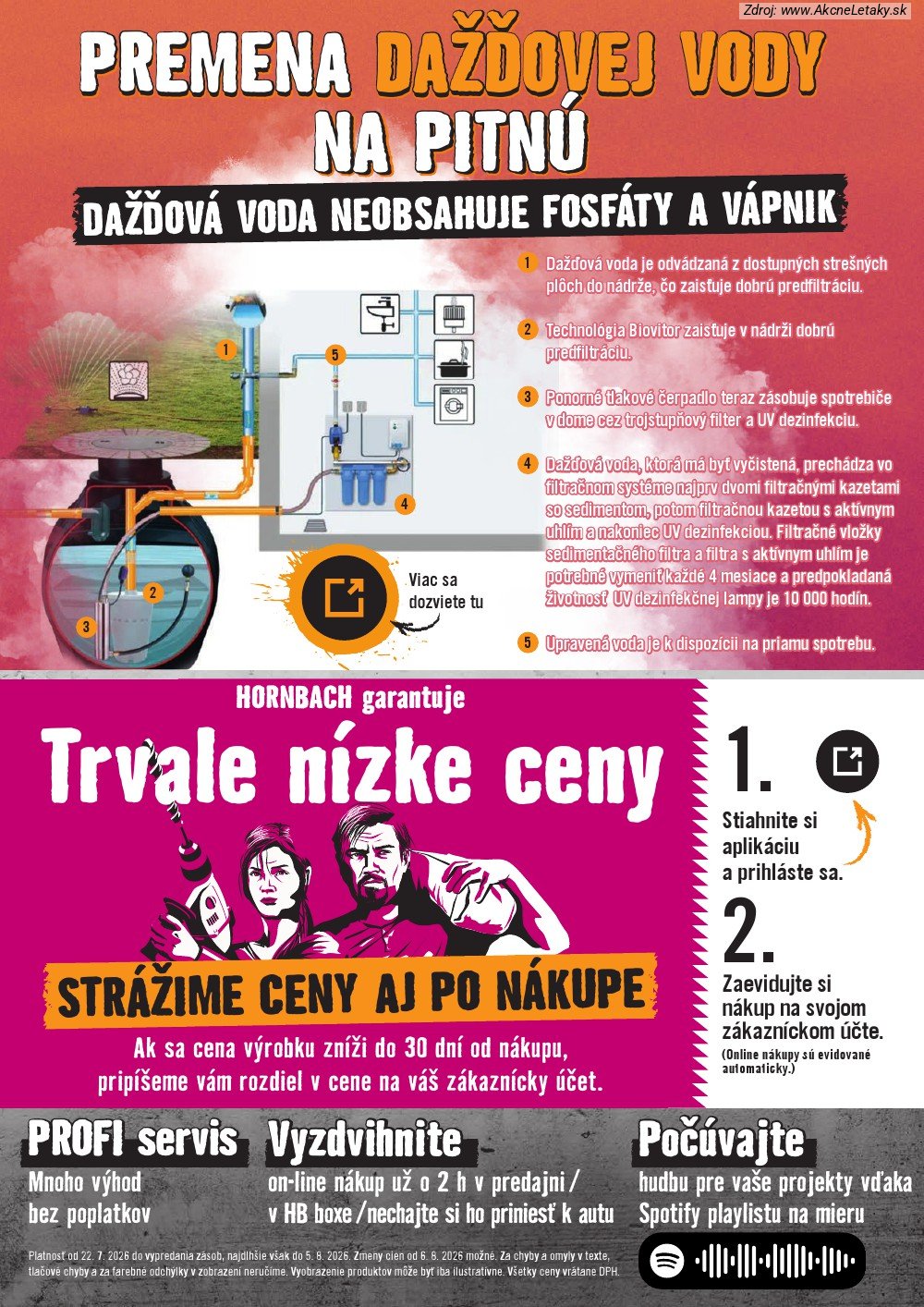 Leták HORNBACH (22. 7. - 5. 8. 2026) - strana 8 z 8