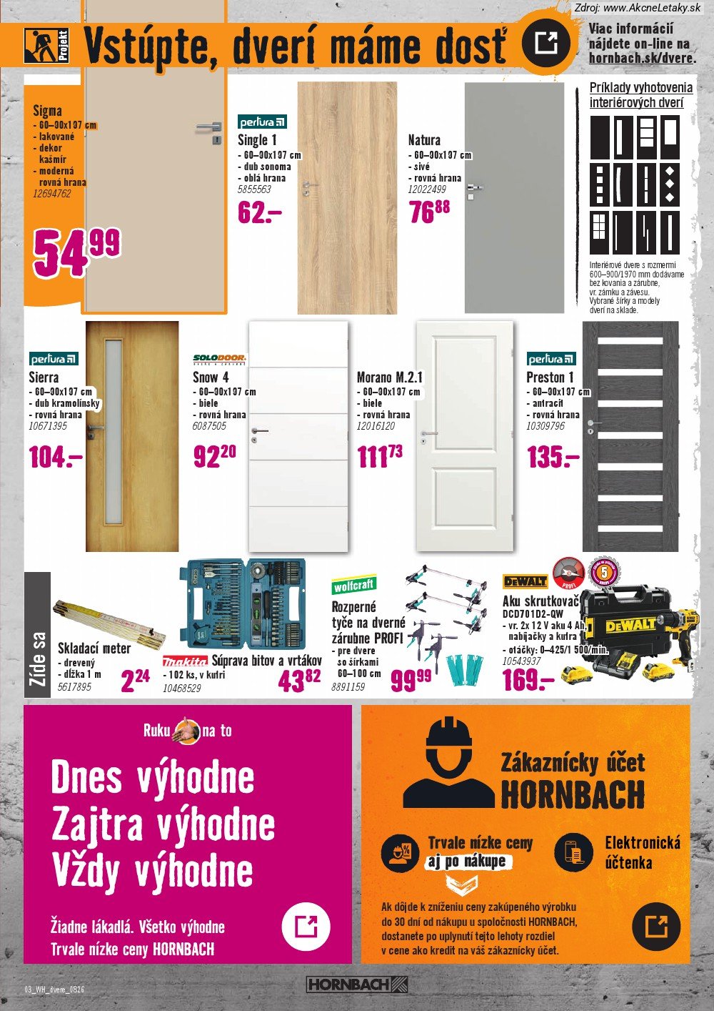 Leták HORNBACH (5. 8. - 19. 8. 2026) - strana 3 z 8