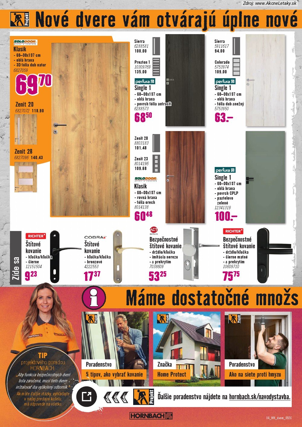Leták HORNBACH (5. 8. - 19. 8. 2026) - strana 4 z 8