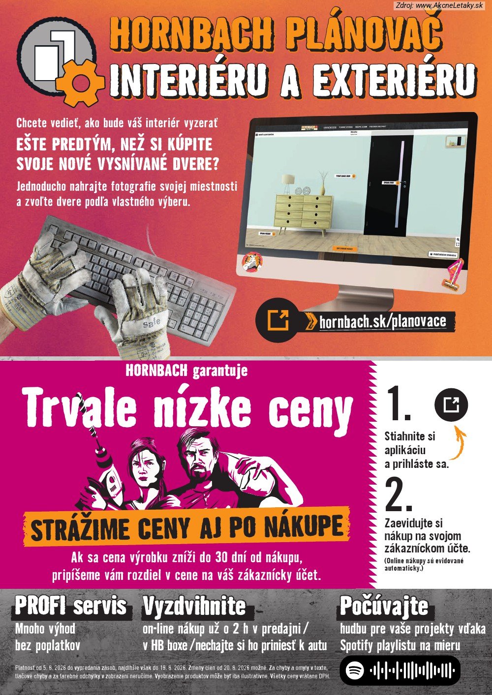 Leták HORNBACH (5. 8. - 19. 8. 2026) - strana 8 z 8