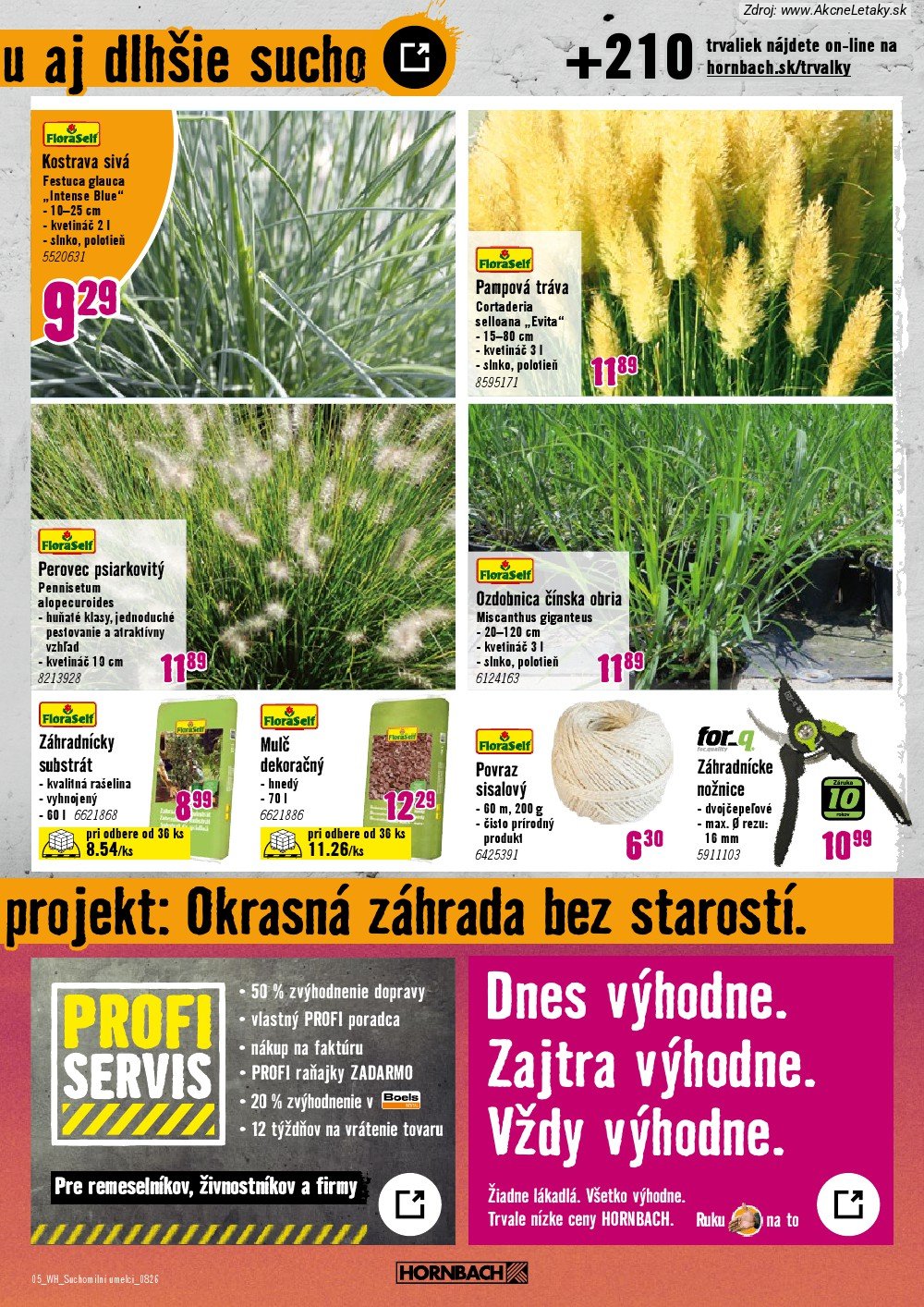 Leták HORNBACH (12. 8. - 26. 8. 2026) - strana 5 z 10
