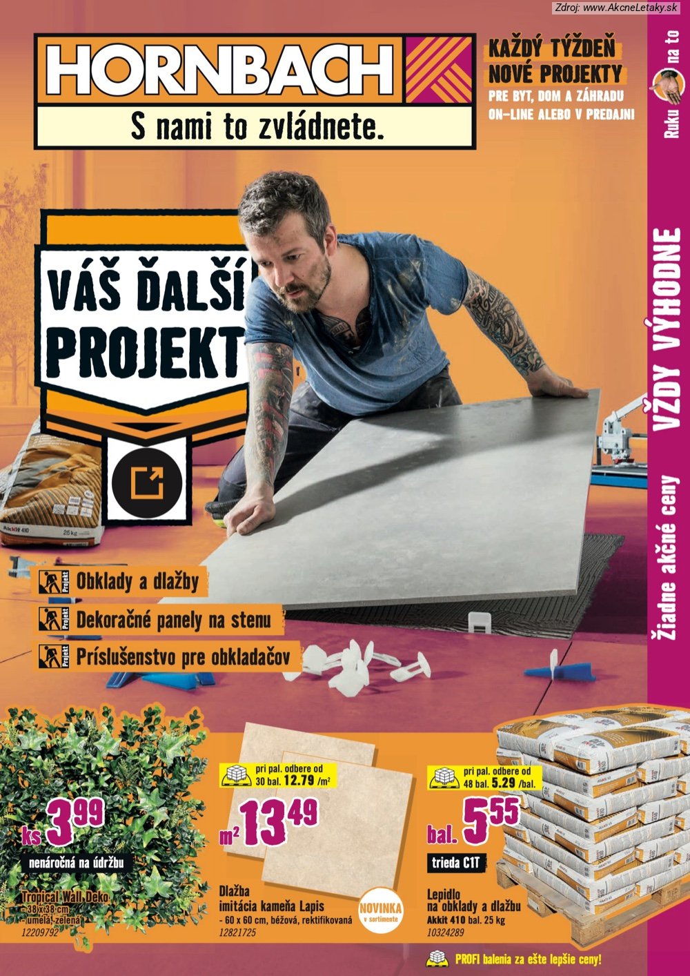 Leták HORNBACH (19. 8. - 2. 9. 2026) - strana 1 z 10