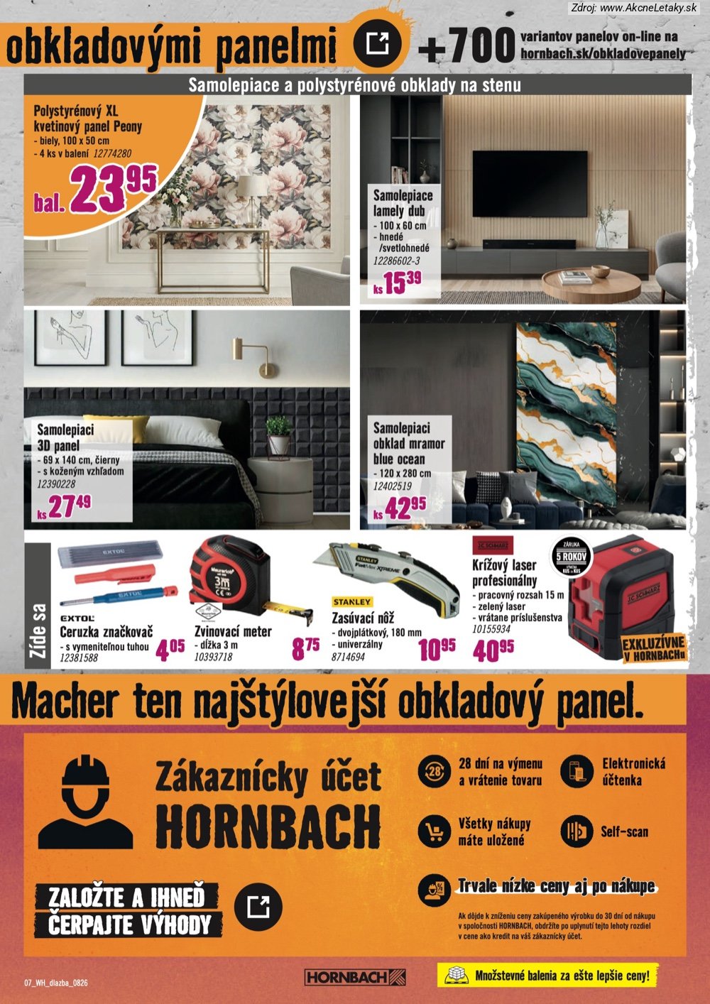 Leták HORNBACH (19. 8. - 2. 9. 2026) - strana 7 z 10