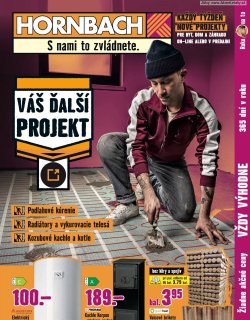 Leták HORNBACH 16. 9. - 30. 9. 2026 Kúrenie