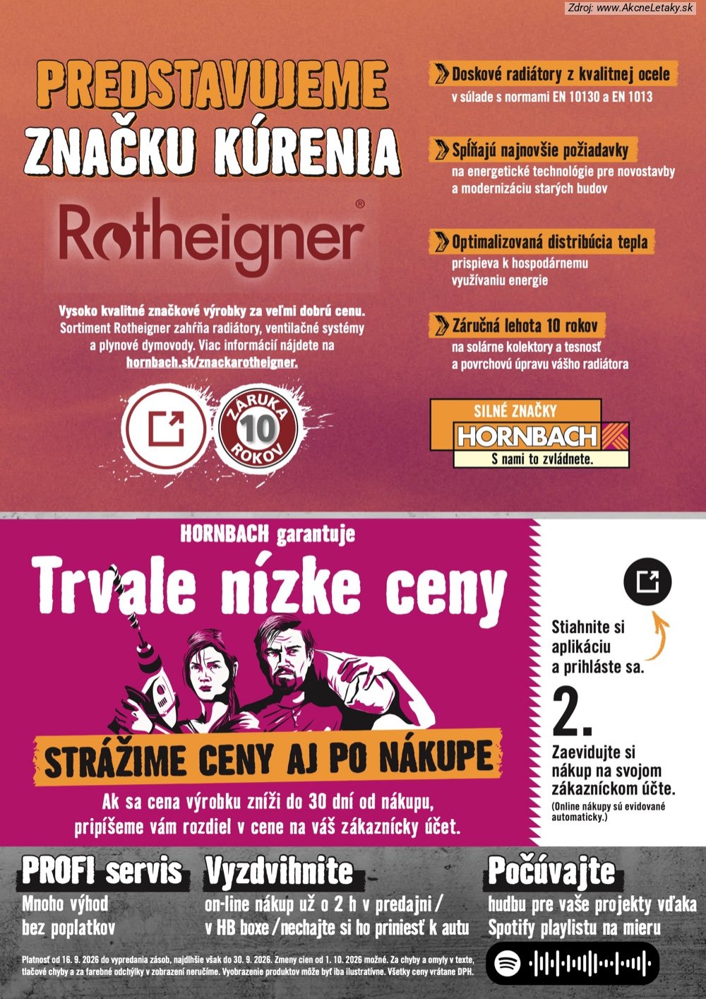 Leták HORNBACH (16. 9. - 30. 9. 2026) - strana 8 z 8