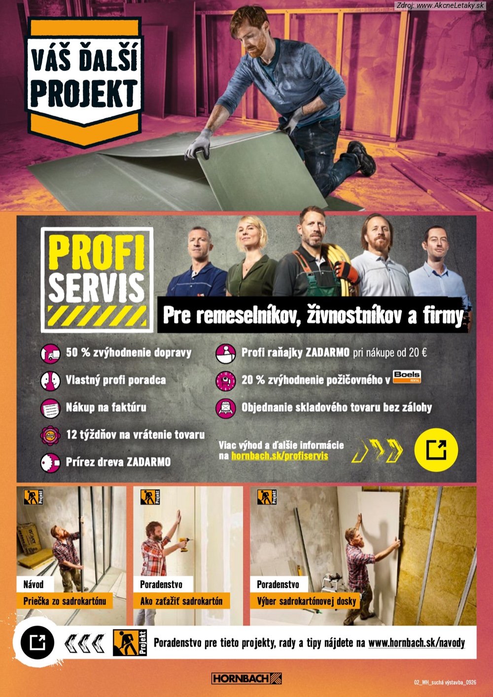 Leták HORNBACH (23. 9. - 7. 10. 2026) - strana 2 z 10