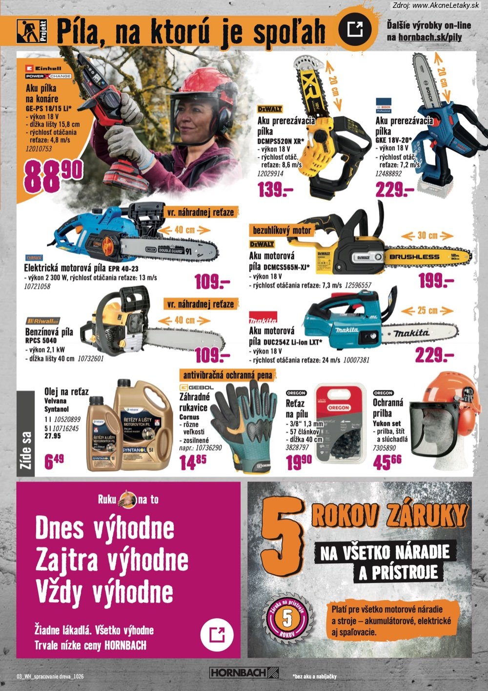 Leták HORNBACH - strana 3