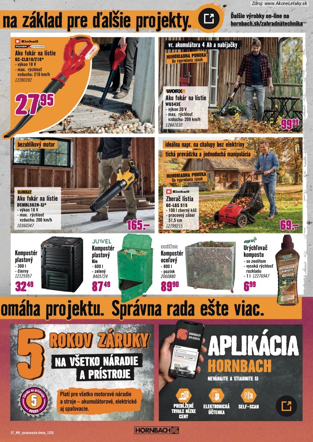 Leták HORNBACH - strana 7