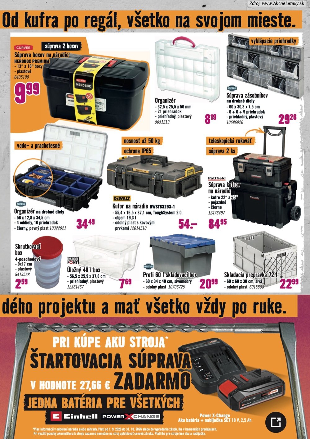 Leták HORNBACH (14. 10. - 30. 10. 2026) - strana 5 z 8