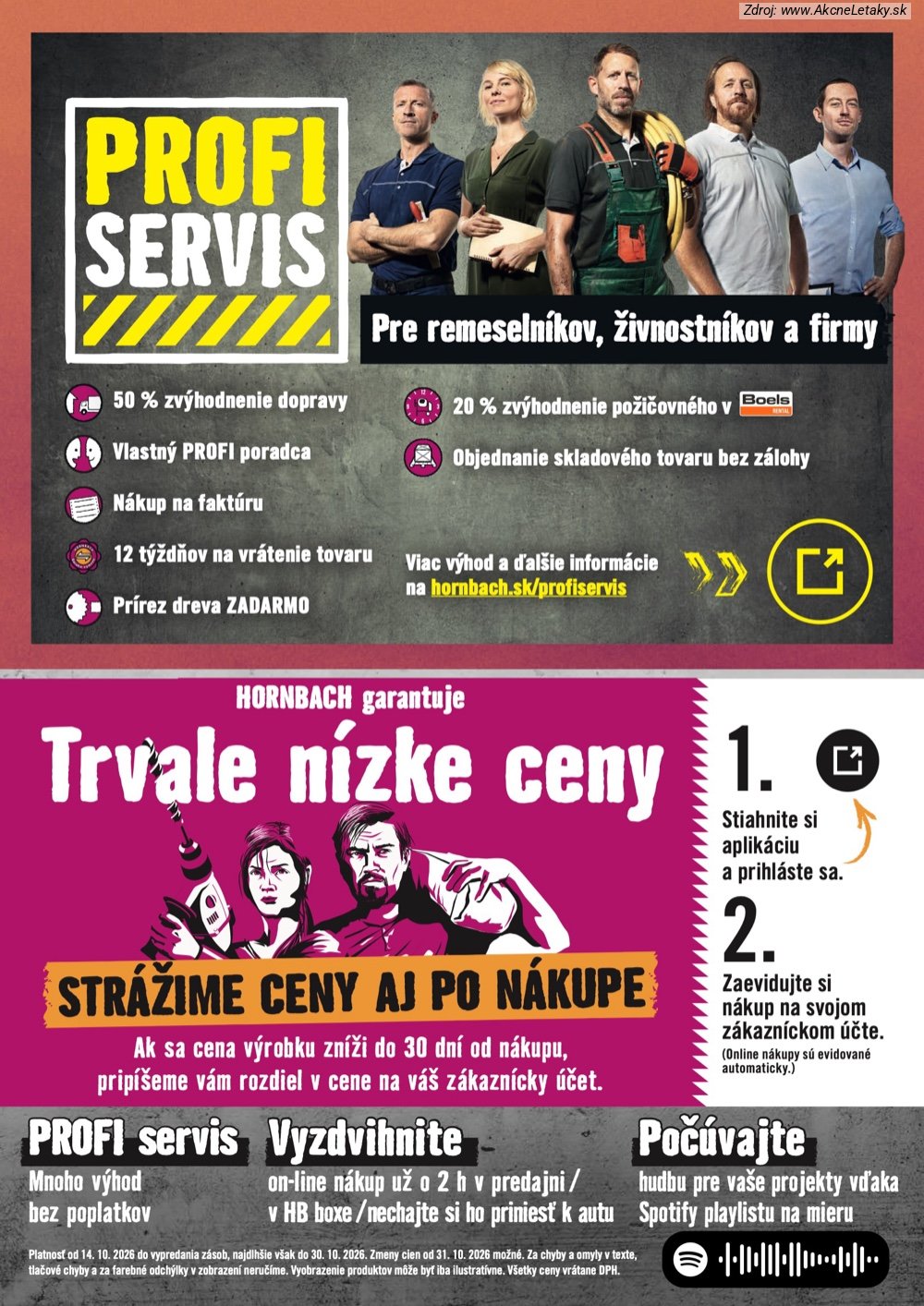 Leták HORNBACH (14. 10. - 30. 10. 2026) - strana 8 z 8