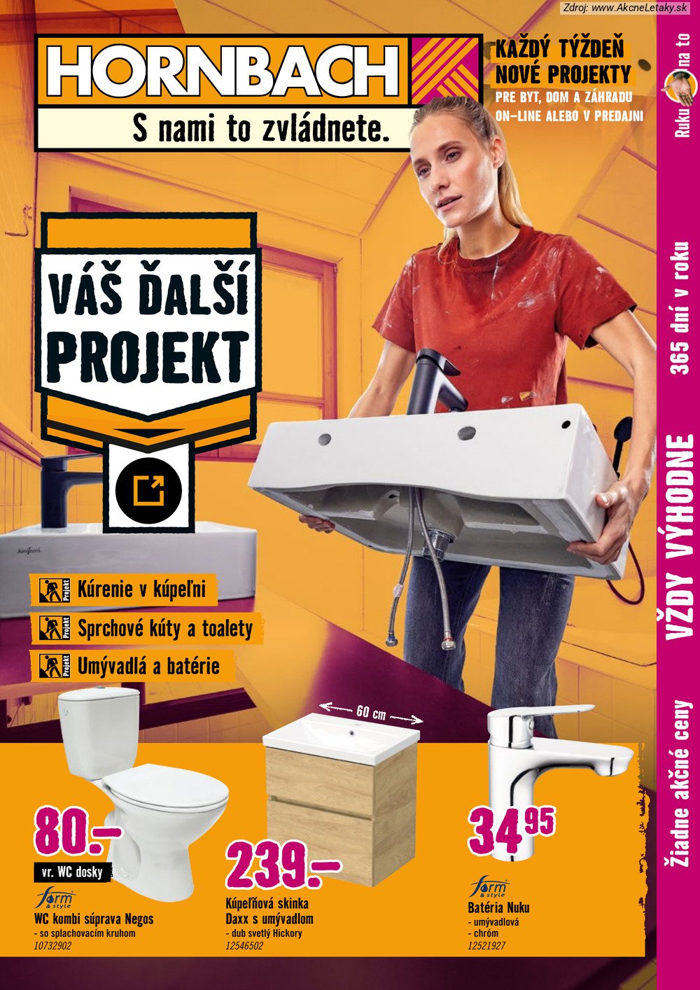 Leták HORNBACH (21. 10. - 4. 11. 2026) - strana 1 z 10