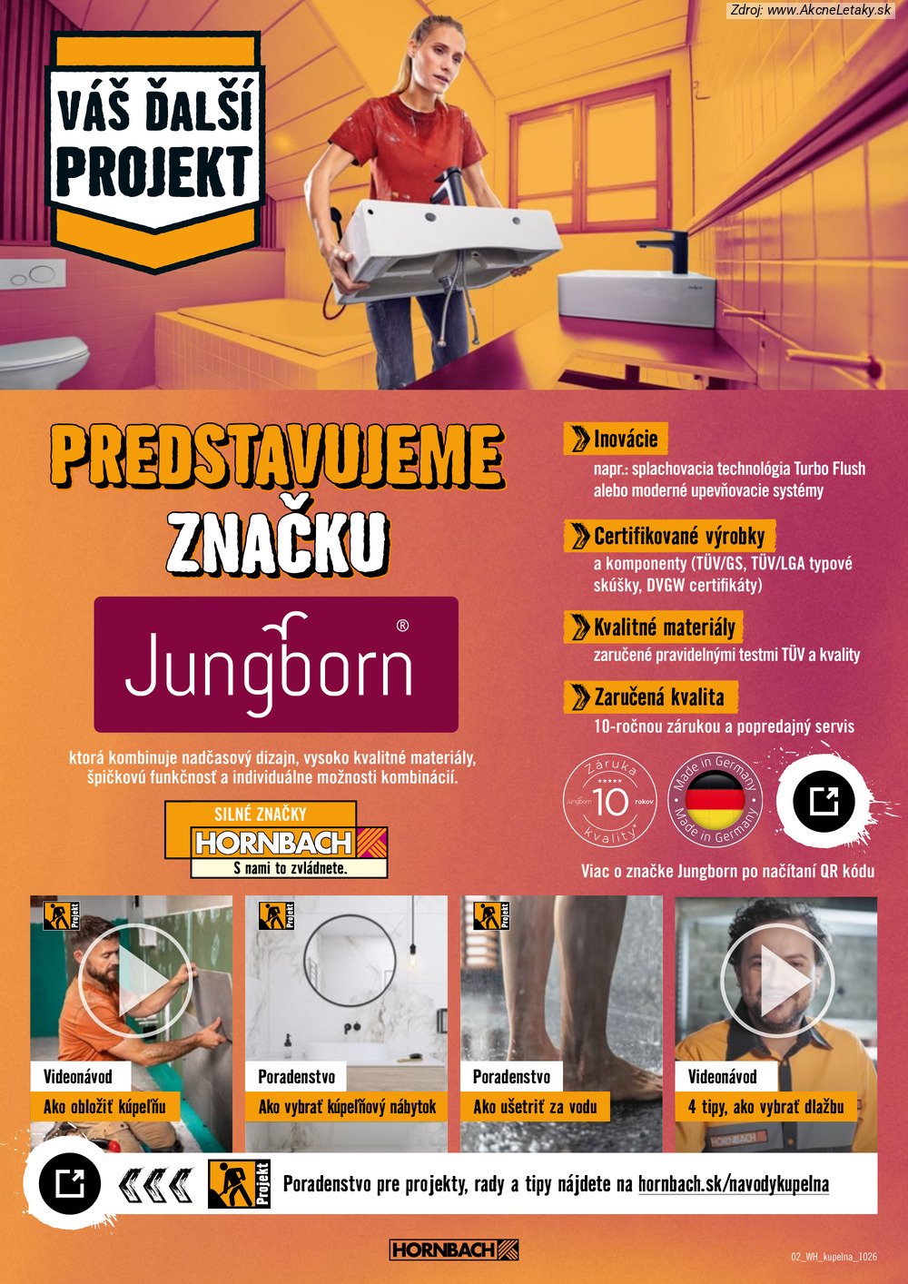 Leták HORNBACH (21. 10. - 4. 11. 2026) - strana 2 z 10