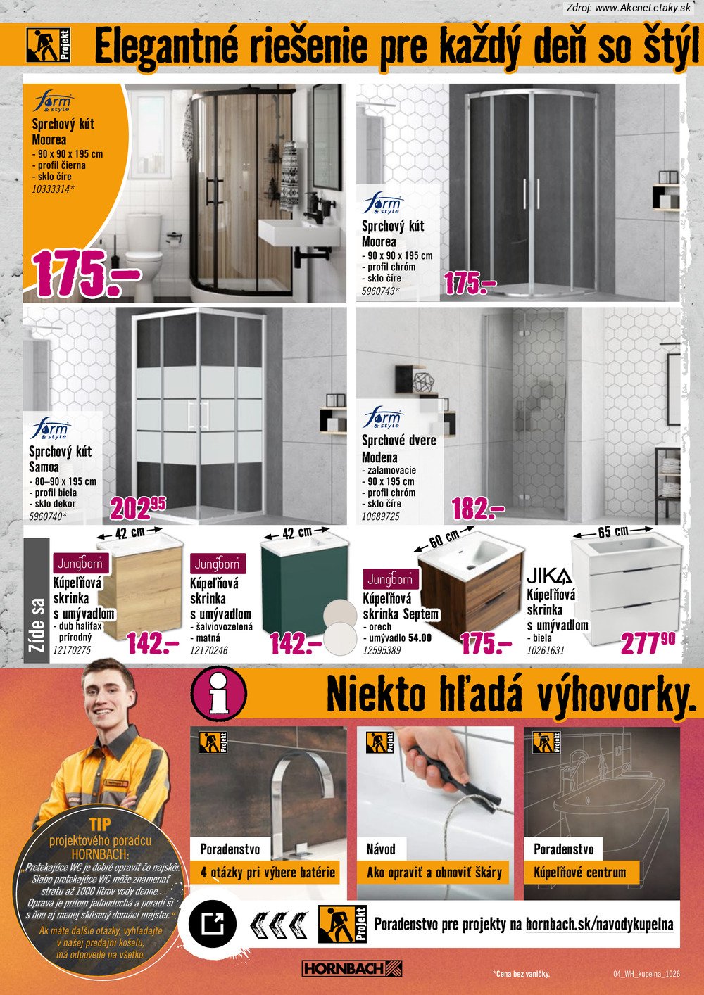 Leták HORNBACH (21. 10. - 4. 11. 2026) - strana 4 z 10