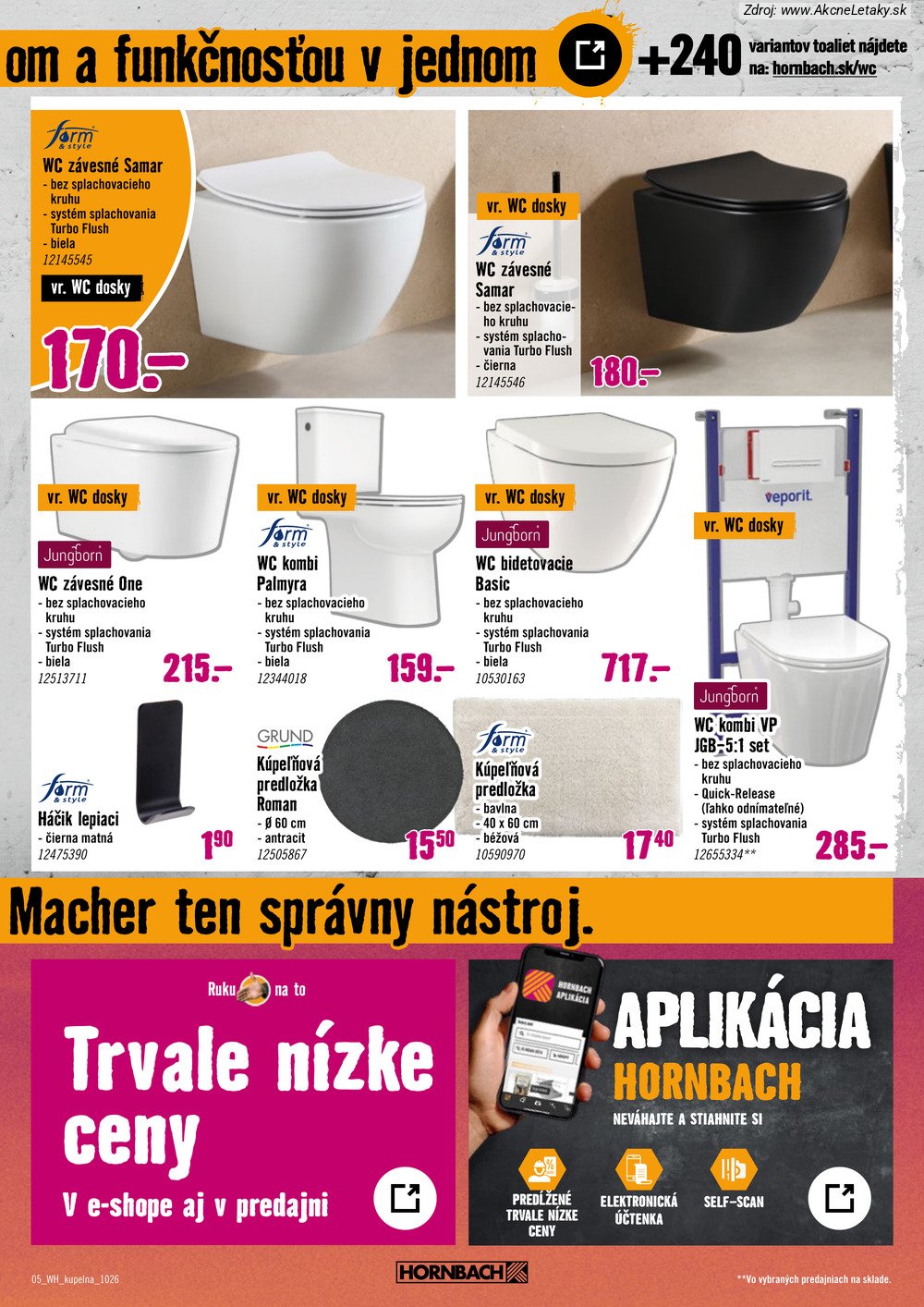 Leták HORNBACH (21. 10. - 4. 11. 2026) - strana 5 z 10