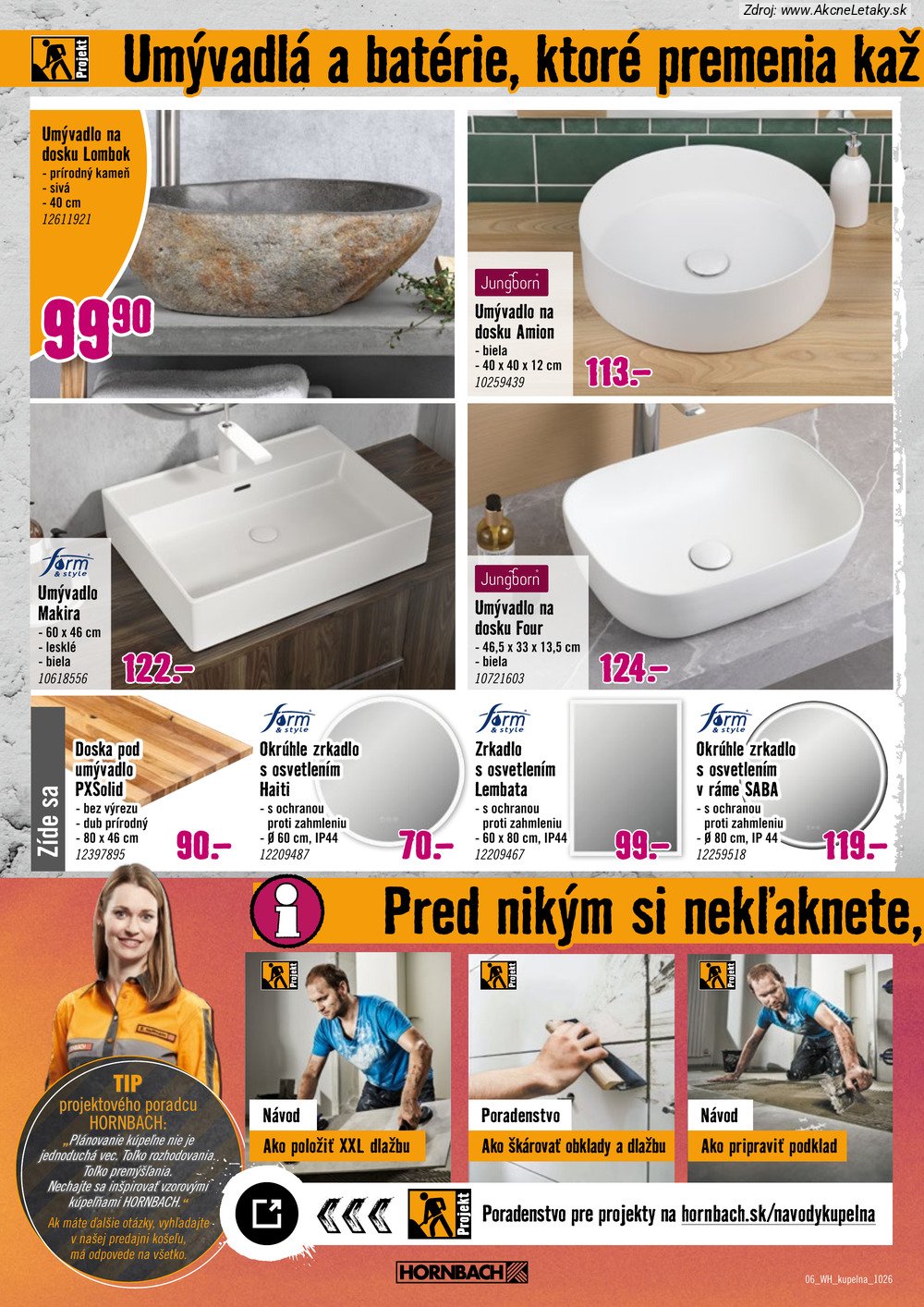 Leták HORNBACH (21. 10. - 4. 11. 2026) - strana 6 z 10