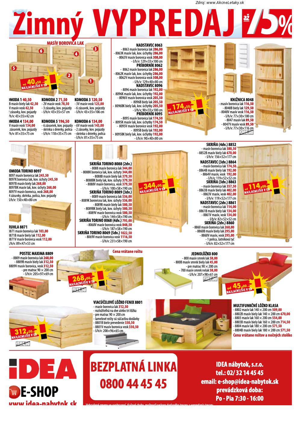 Leták IDEA nábytok - strana 4