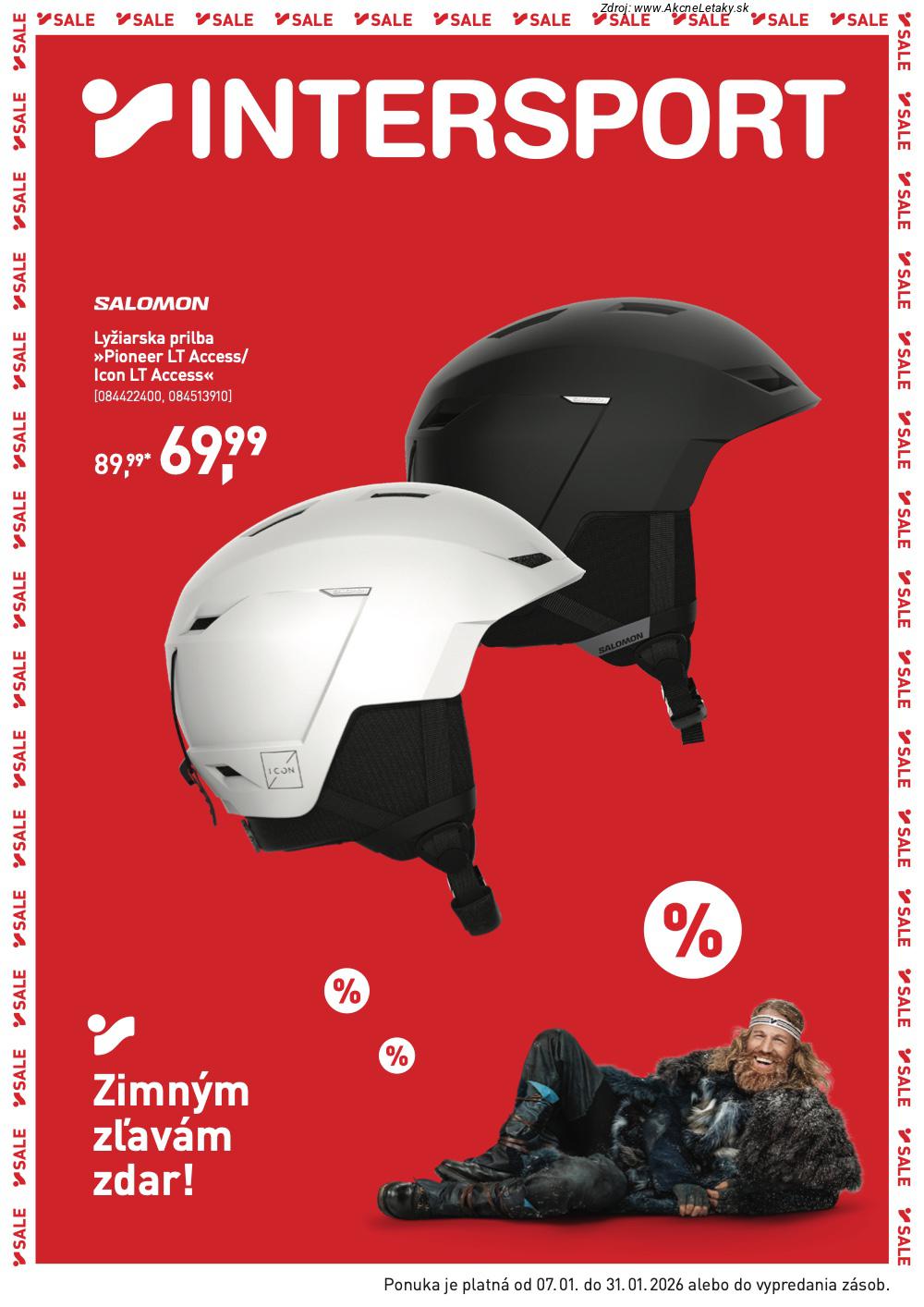 Leták Intersport - strana 1