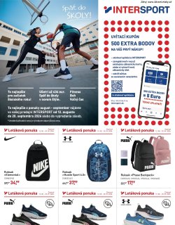 Leták Intersport