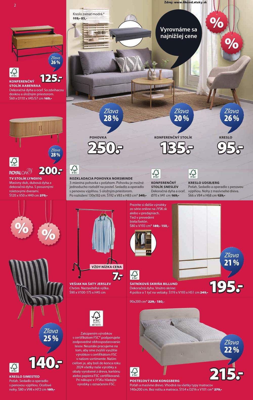Leták Jysk (15. 1. - 4. 2. 2025) - strana 3 z 9