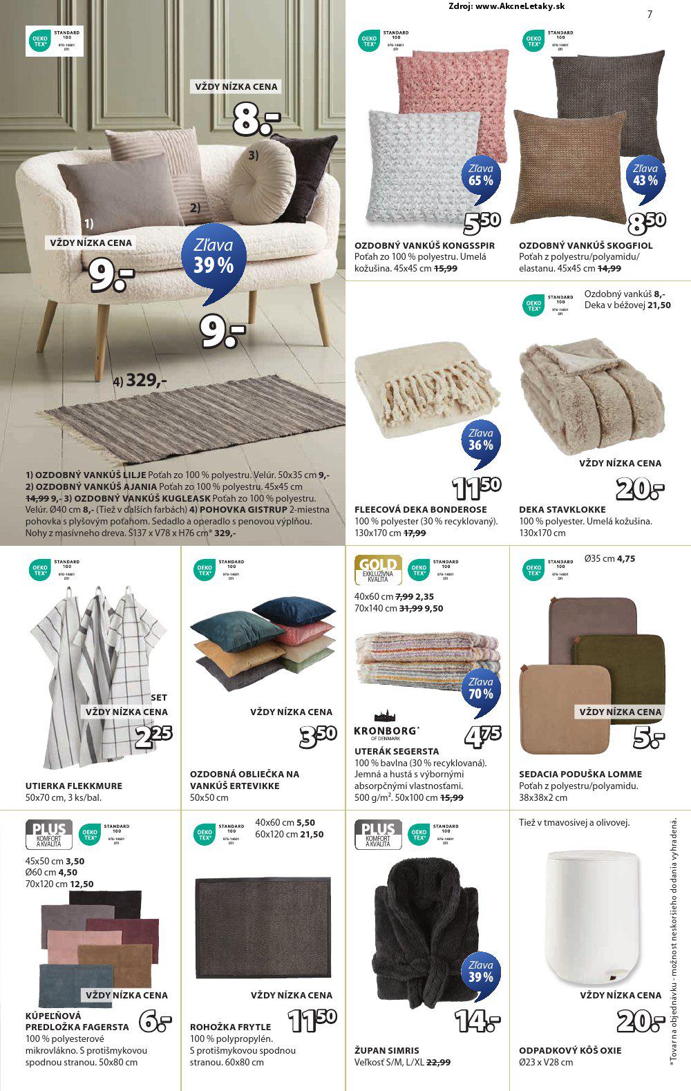 Leták Jysk (29. 1. - 4. 2. 2025) - strana 8 z 9