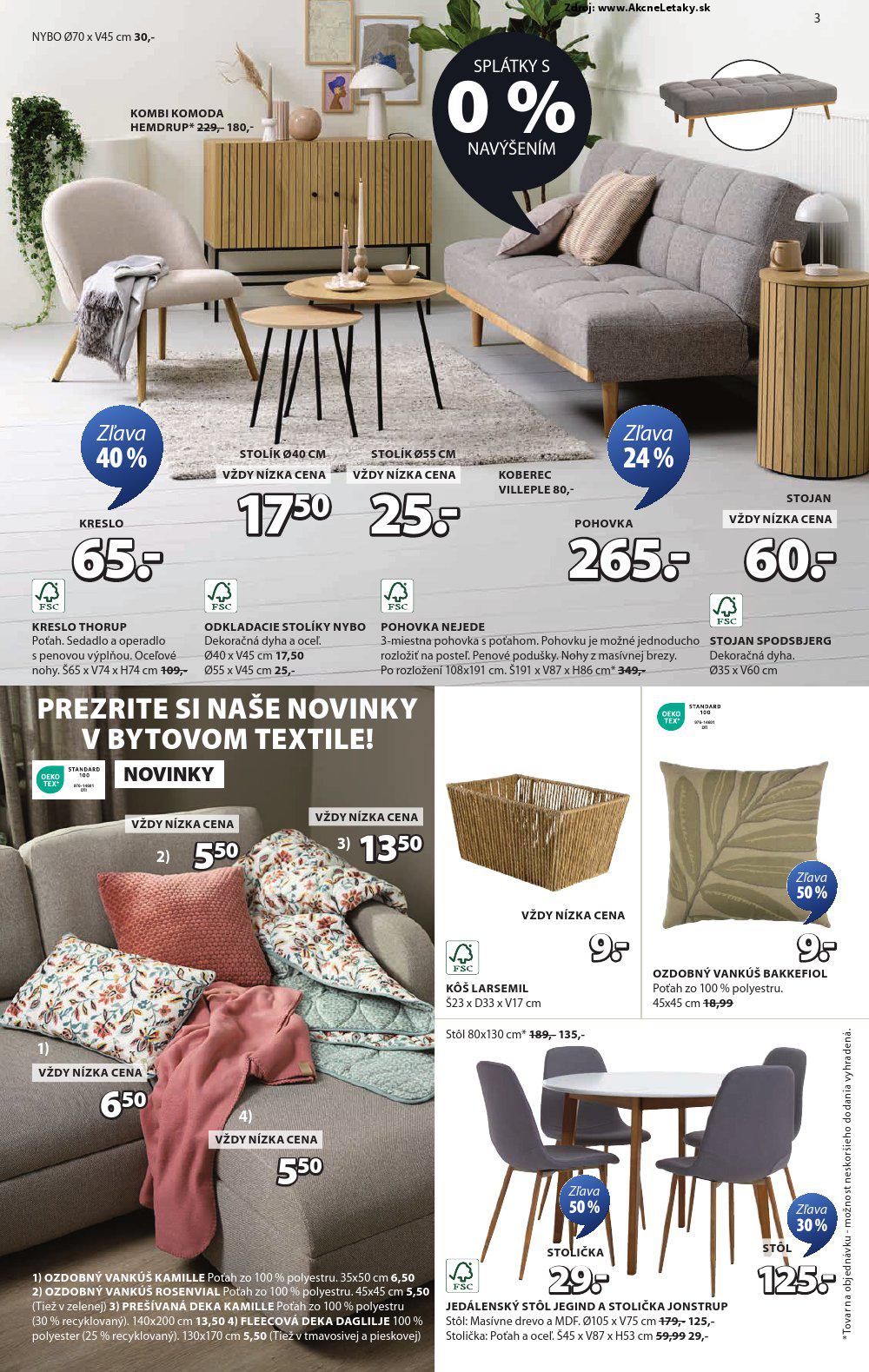 Leták Jysk (12. 2. - 11. 3. 2025) - strana 4 z 9