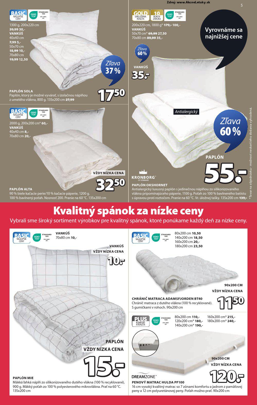 Leták Jysk (12. 2. - 11. 3. 2025) - strana 6 z 9