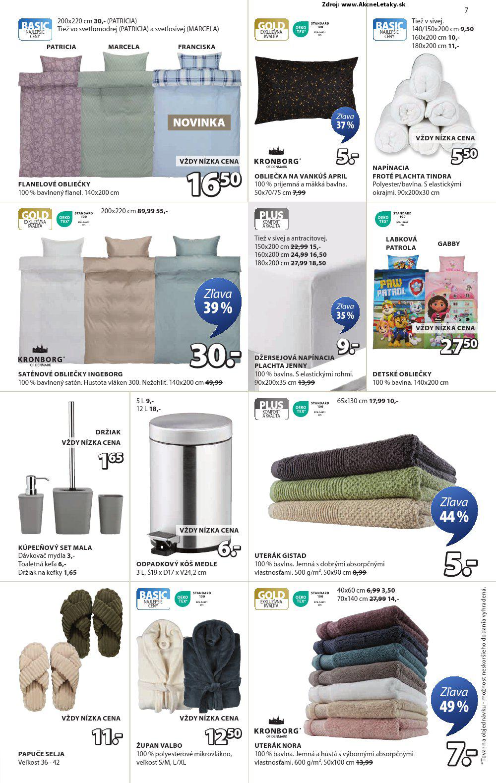 Leták Jysk (12. 2. - 11. 3. 2025) - strana 8 z 9