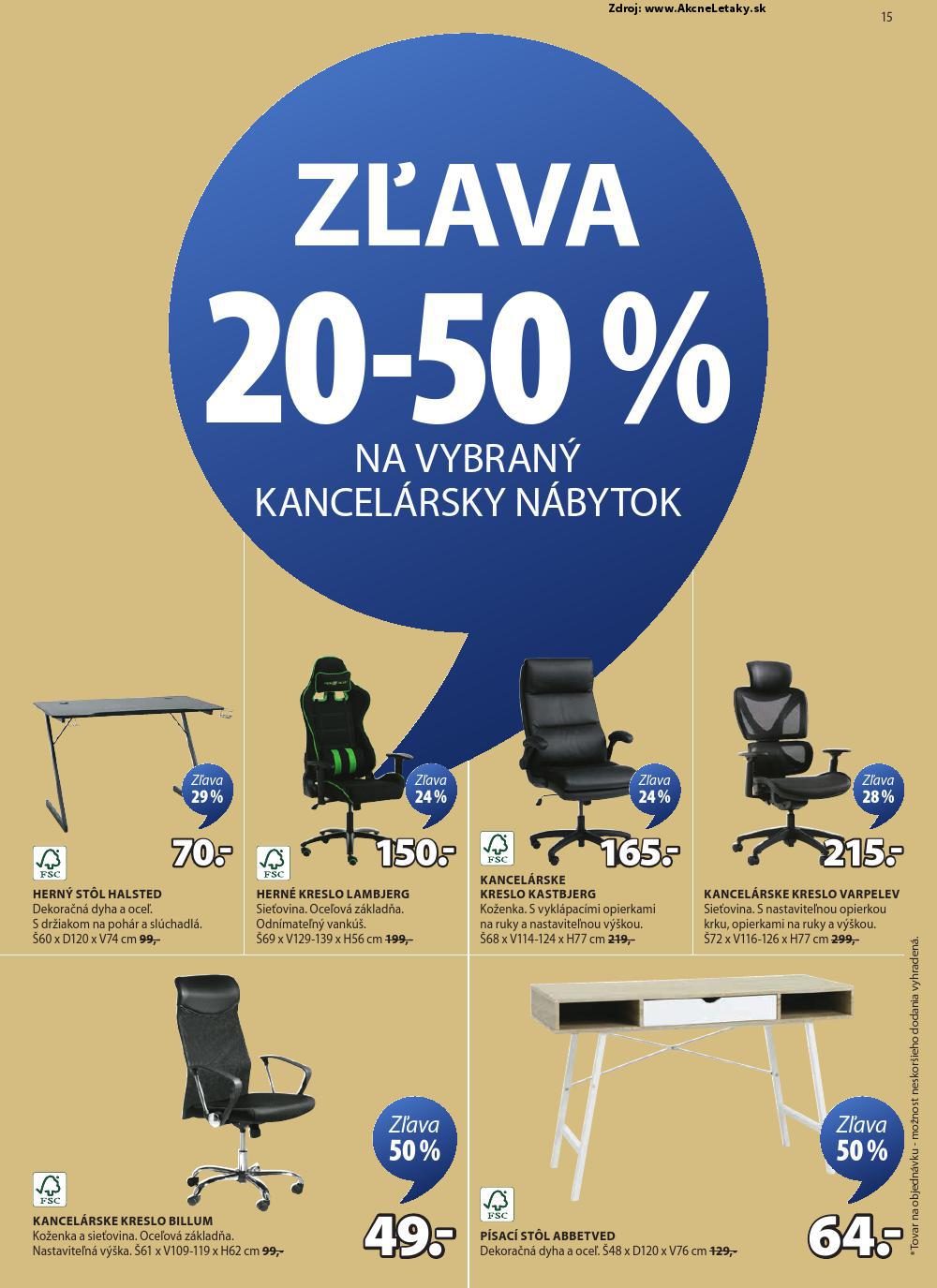 Leták Jysk (7. 5. - 27. 5. 2025) - strana 16 z 25