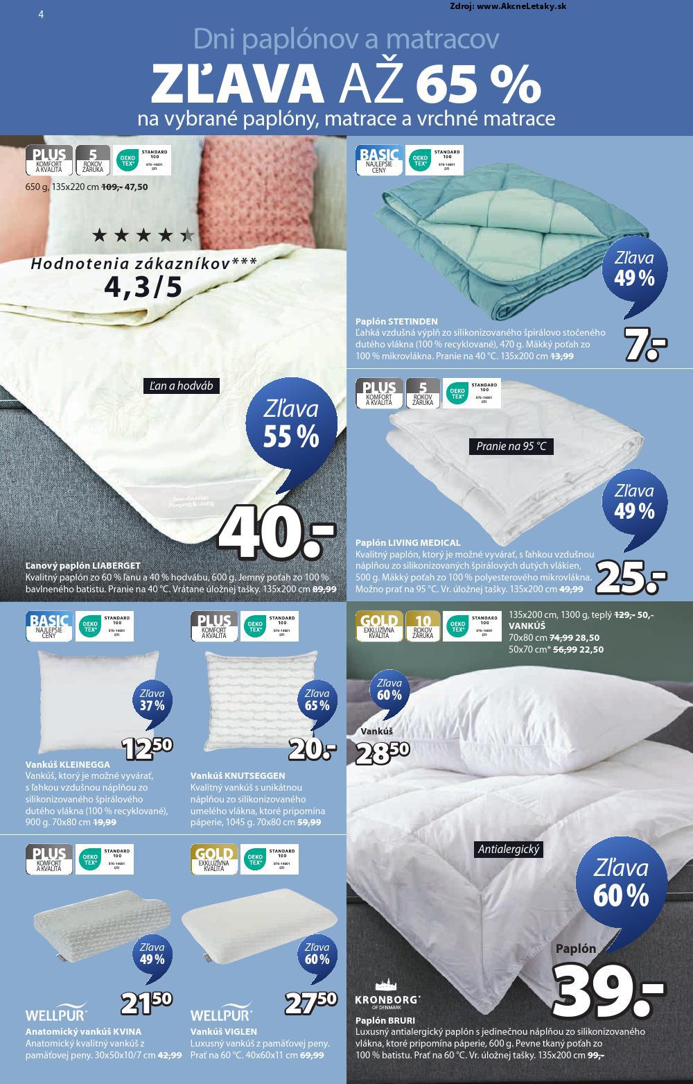 Leták Jysk (11. 6. - 1. 7. 2025) - strana 5 z 17