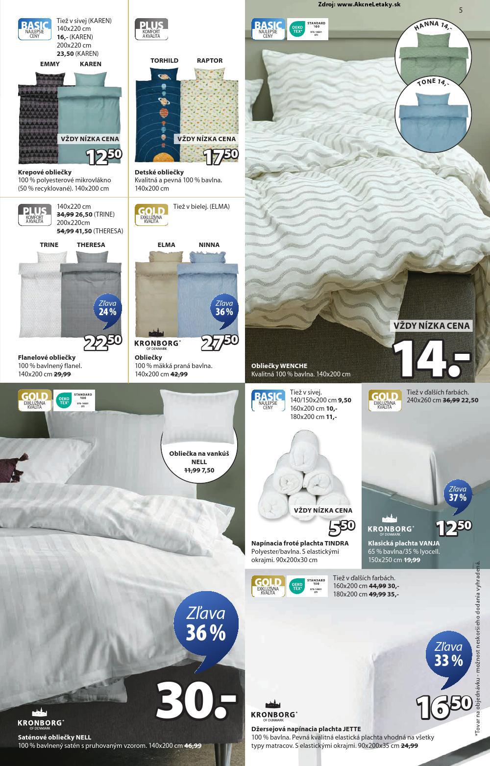 Leták Jysk (11. 6. - 1. 7. 2025) - strana 6 z 17