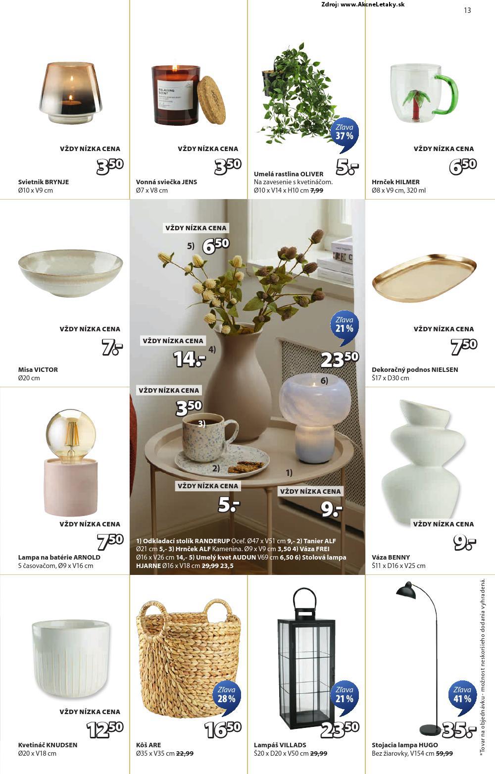 Leták Jysk (6. 8. - 12. 8. 2025) - strana 14 z 17