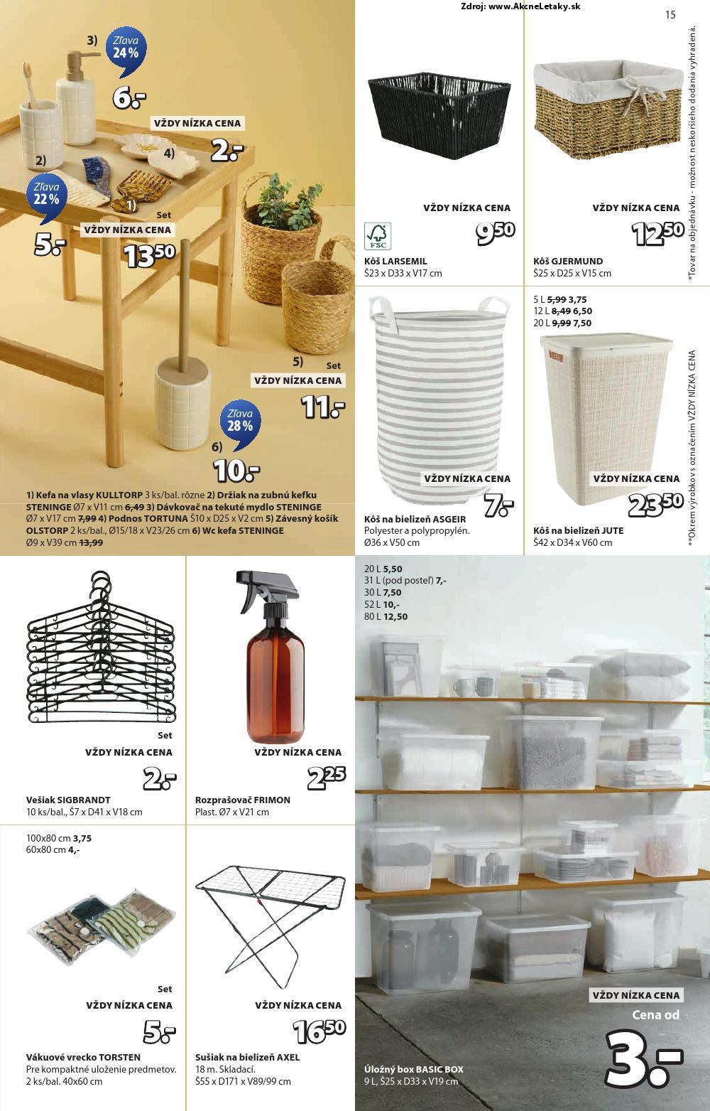 Leták Jysk (6. 8. - 12. 8. 2025) - strana 16 z 17