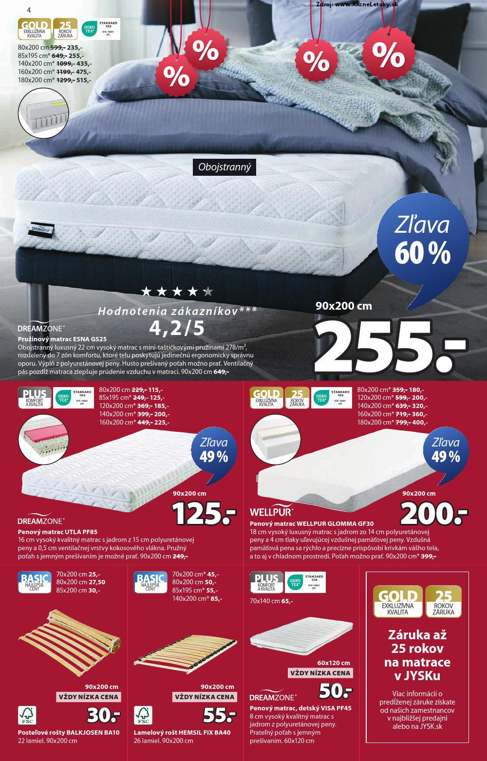 Leták Jysk (6. 8. - 12. 8. 2025) - strana 5 z 17