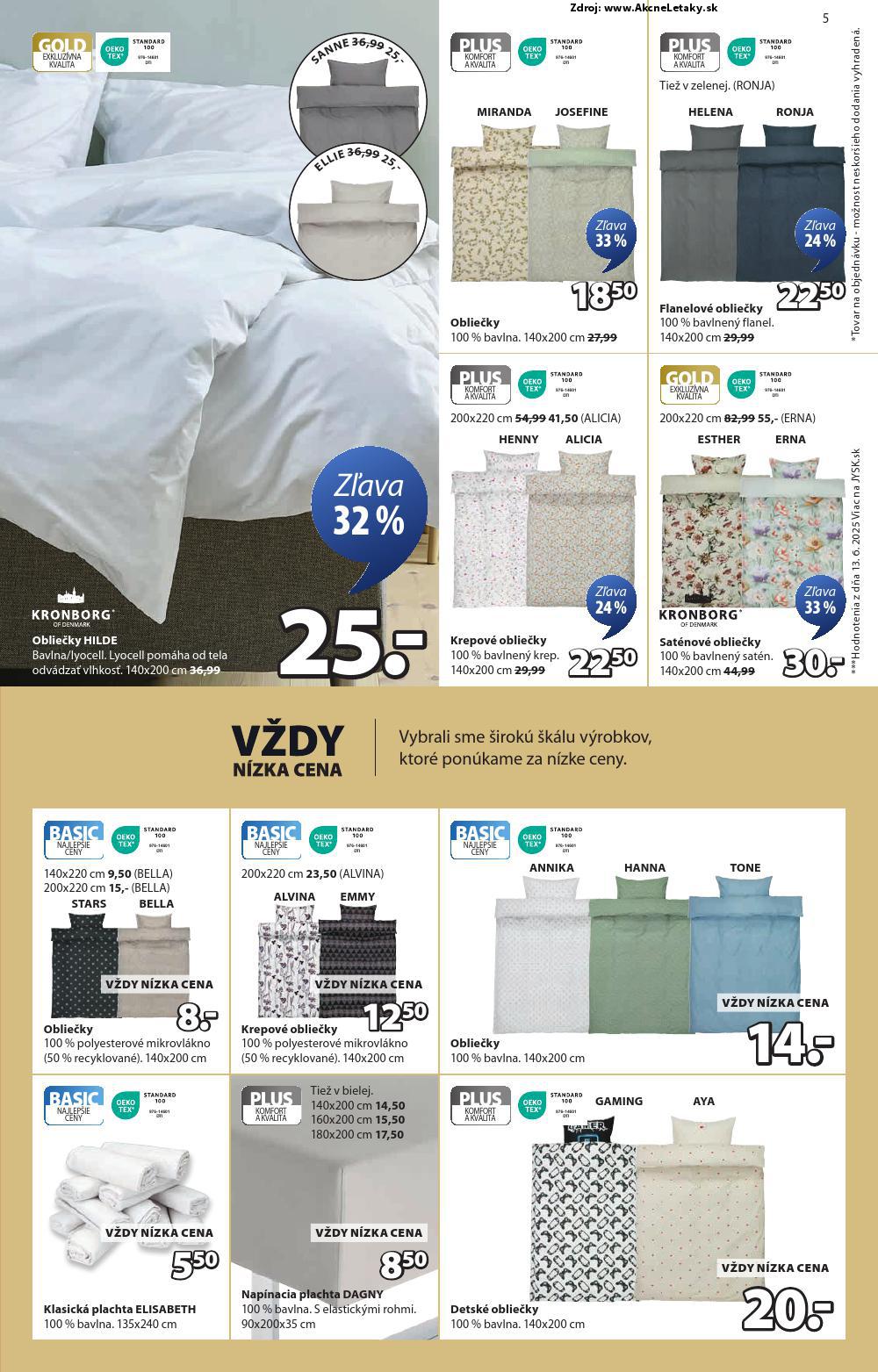 Leták Jysk (6. 8. - 12. 8. 2025) - strana 6 z 17