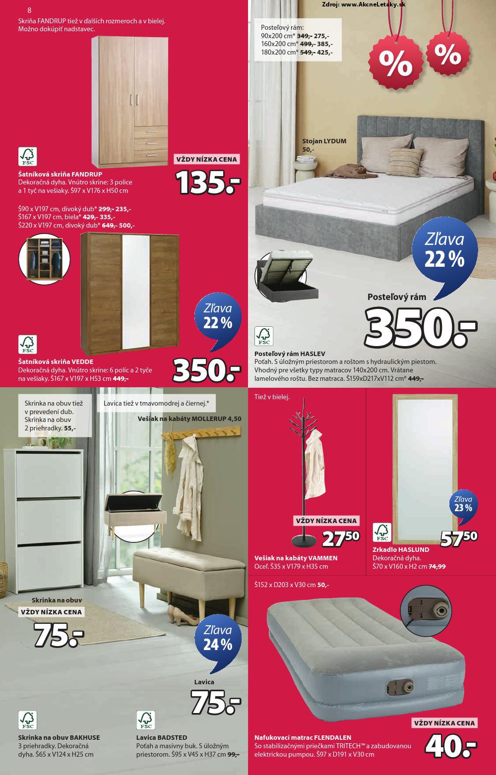 Leták Jysk (6. 8. - 12. 8. 2025) - strana 9 z 17