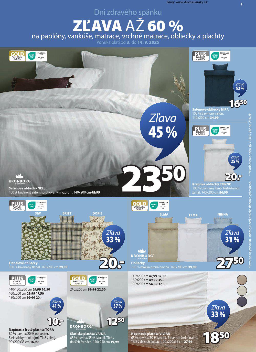 Leták Jysk (3. 9. - 14. 9. 2025) - strana 6 z 13