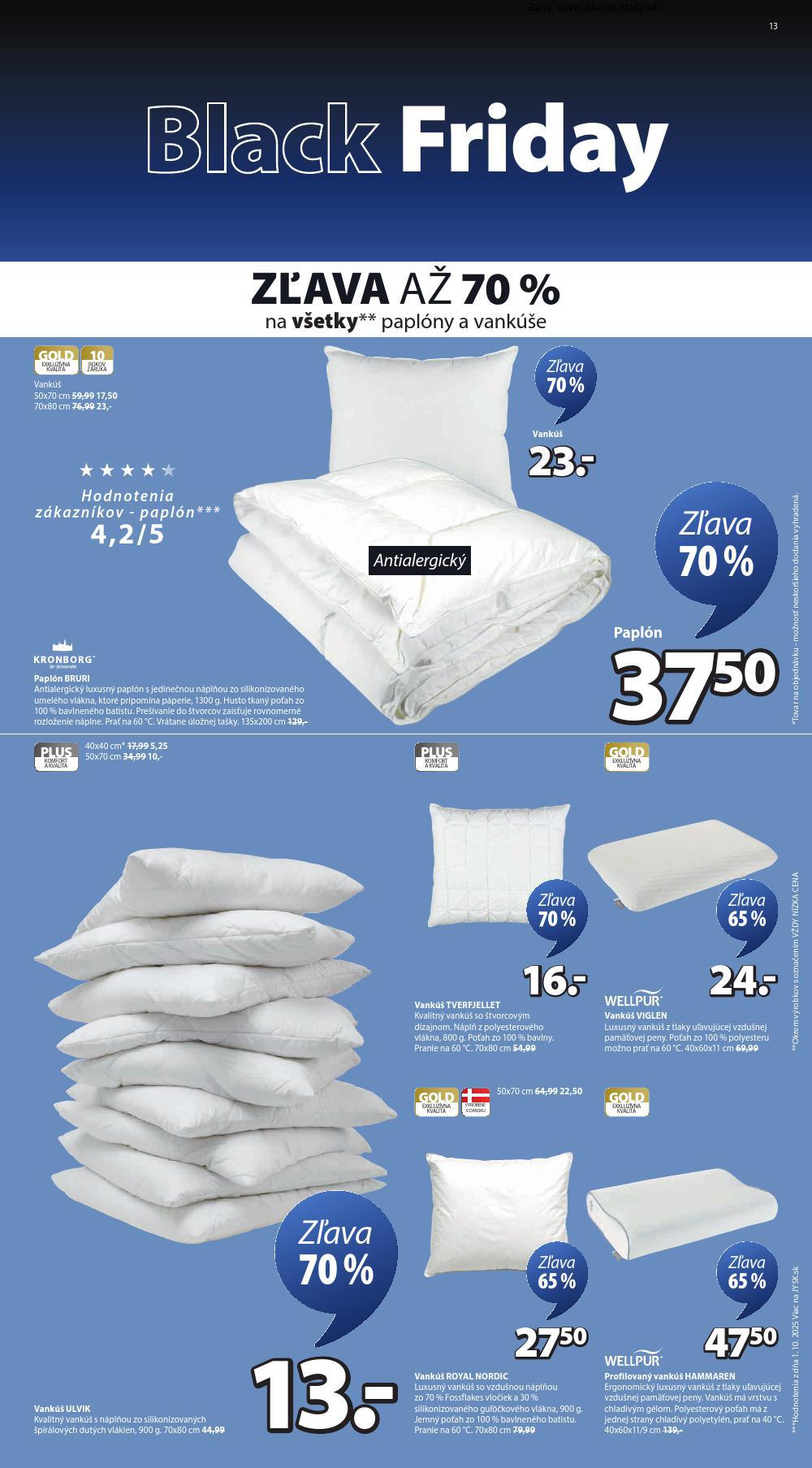 Leták Jysk (17. 11. - 23. 11. 2025) - strana 14 z 17