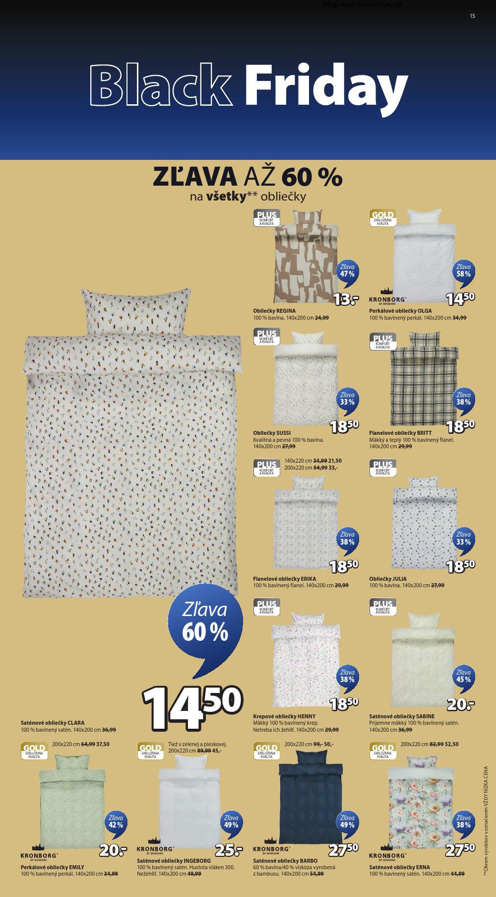 Leták Jysk (17. 11. - 23. 11. 2025) - strana 16 z 17