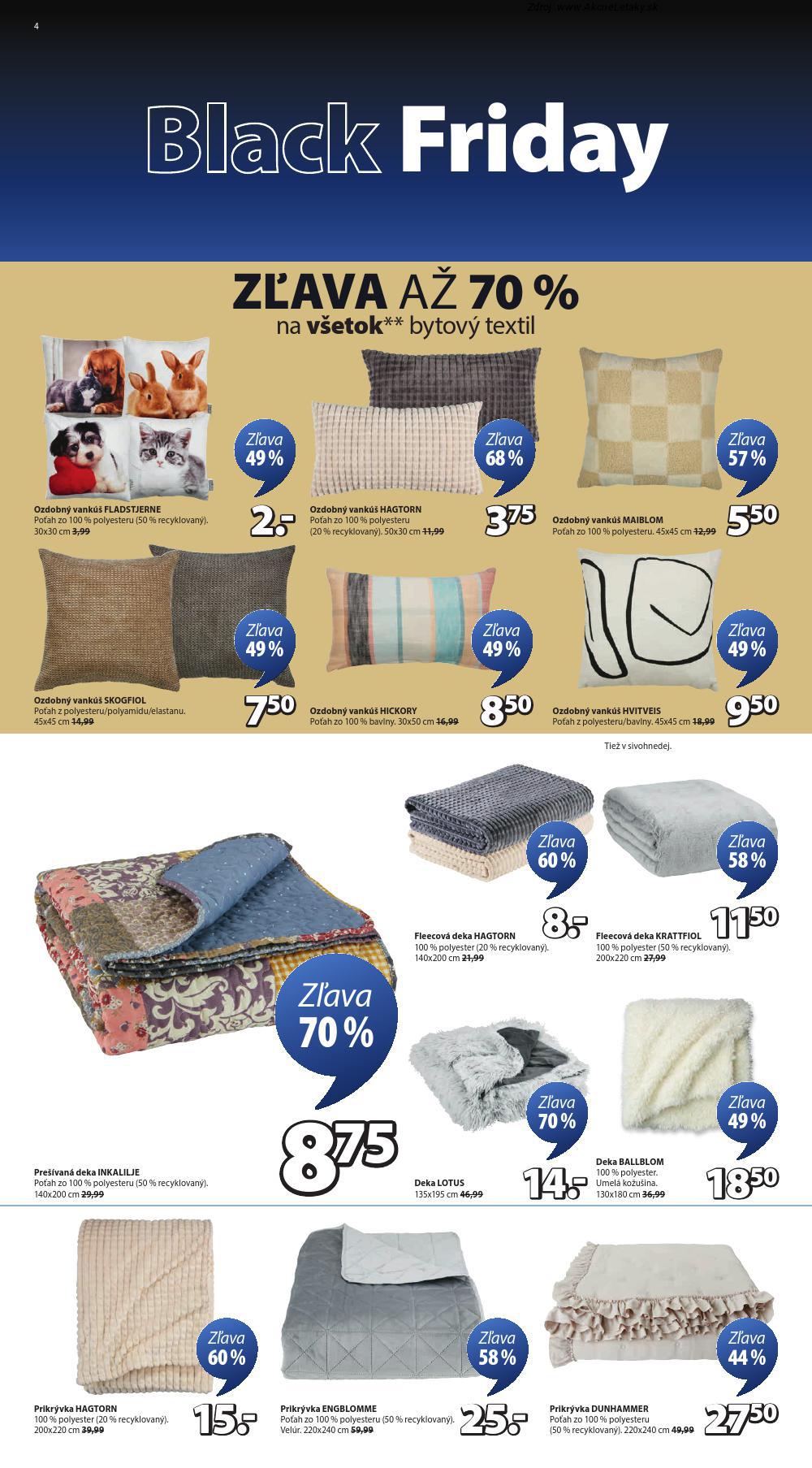 Leták Jysk (17. 11. - 23. 11. 2025) - strana 5 z 17